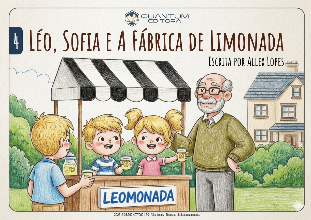Léo, Sofia e A Fábrica de Limonada